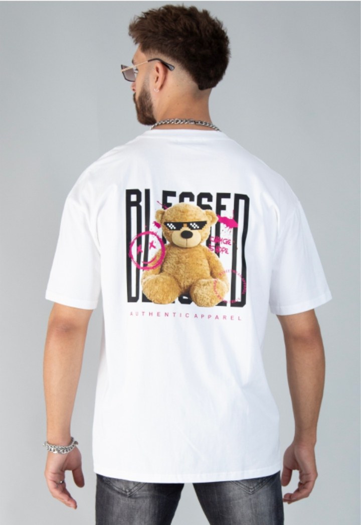 TEDDY BLANCO, CAMISETAS. Zapato colección BL3SSEDBRAND